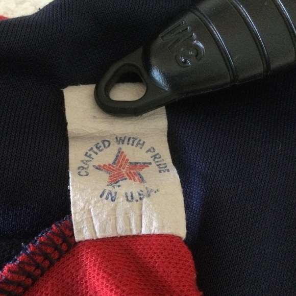 Performance Navy&Red 1/4 Zip Cycling Jersey Size: Medium - Picture 6 of 9